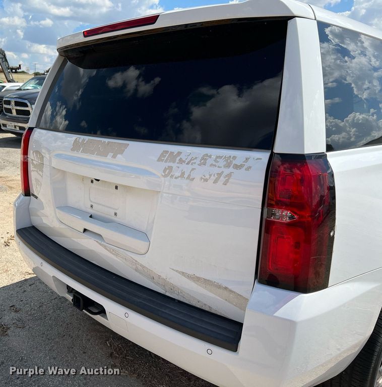 image for item LF9523 2019 Chevrolet Tahoe Police  SUV