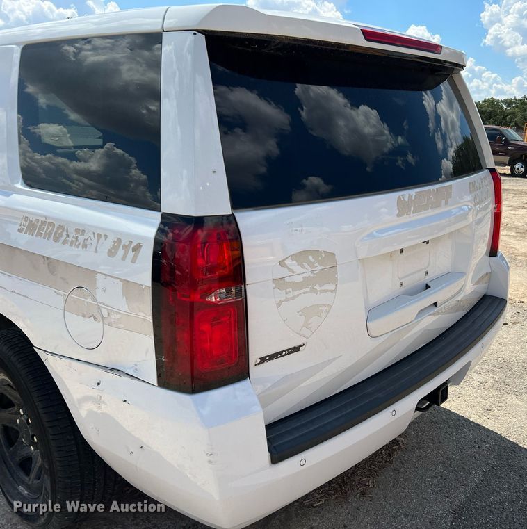 image for item LF9523 2019 Chevrolet Tahoe Police  SUV
