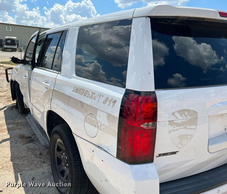 image for item LF9523 2019 Chevrolet Tahoe Police  SUV