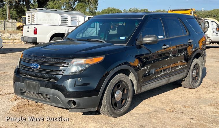 image for item LF9525 2014 Ford Explorer Police  SUV
