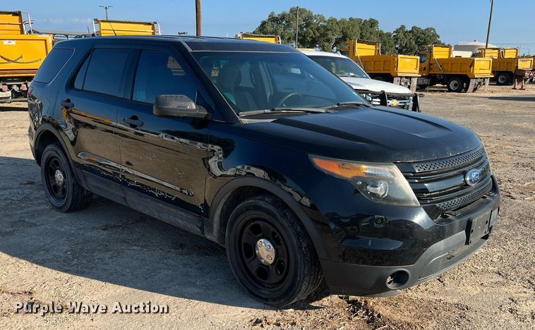 image for item LF9525 2014 Ford Explorer Police  SUV
