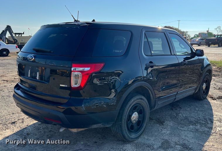 image for item LF9525 2014 Ford Explorer Police  SUV