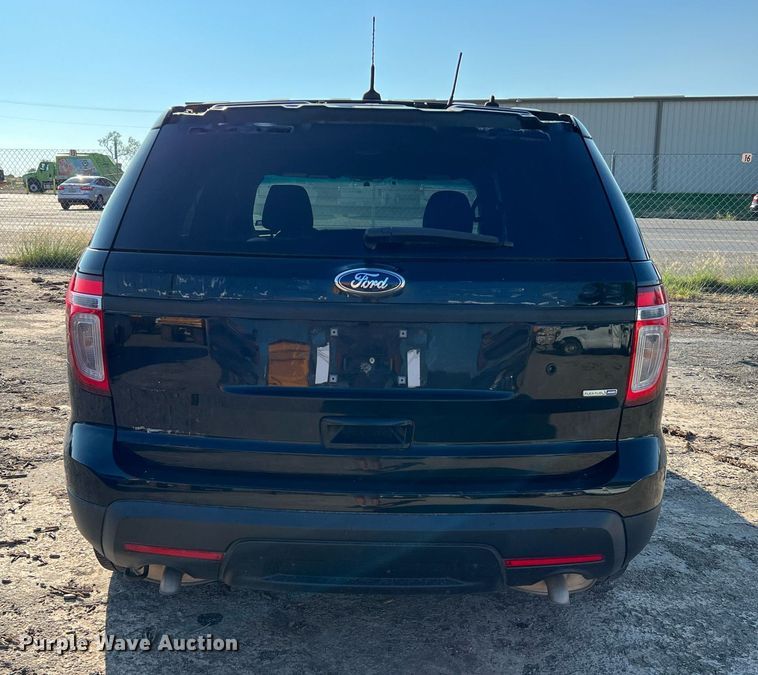 image for item LF9525 2014 Ford Explorer Police  SUV