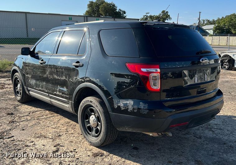 image for item LF9525 2014 Ford Explorer Police  SUV