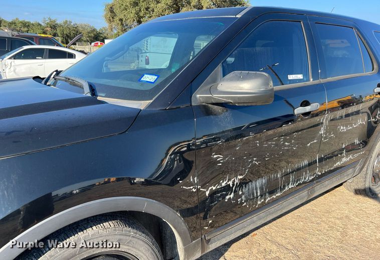 image for item LF9525 2014 Ford Explorer Police  SUV