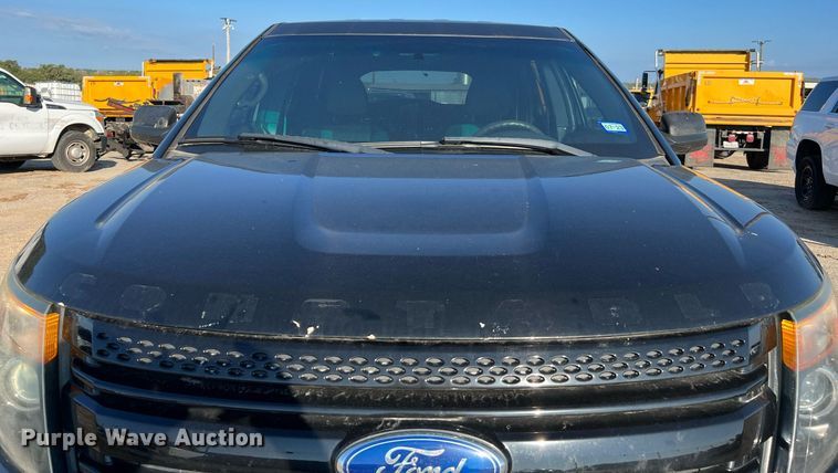 image for item LF9525 2014 Ford Explorer Police  SUV