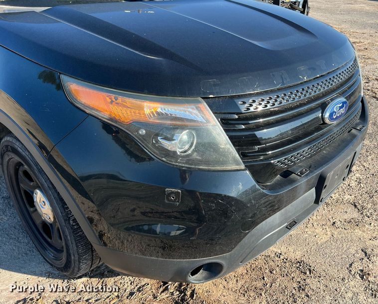 image for item LF9525 2014 Ford Explorer Police  SUV