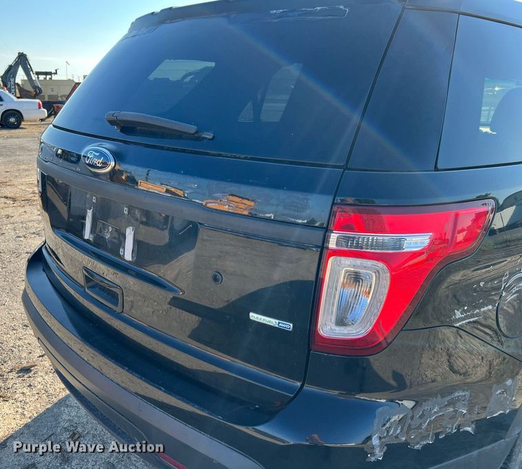 image for item LF9525 2014 Ford Explorer Police  SUV