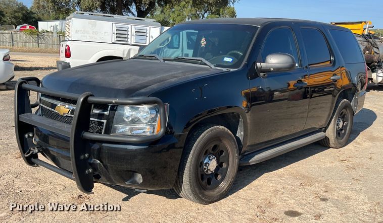 image for item LF9527 2013 Chevrolet Tahoe Police  SUV