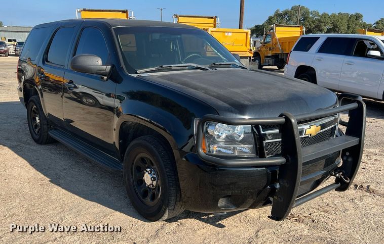 image for item LF9527 2013 Chevrolet Tahoe Police  SUV