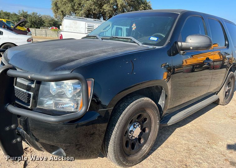 image for item LF9527 2013 Chevrolet Tahoe Police  SUV