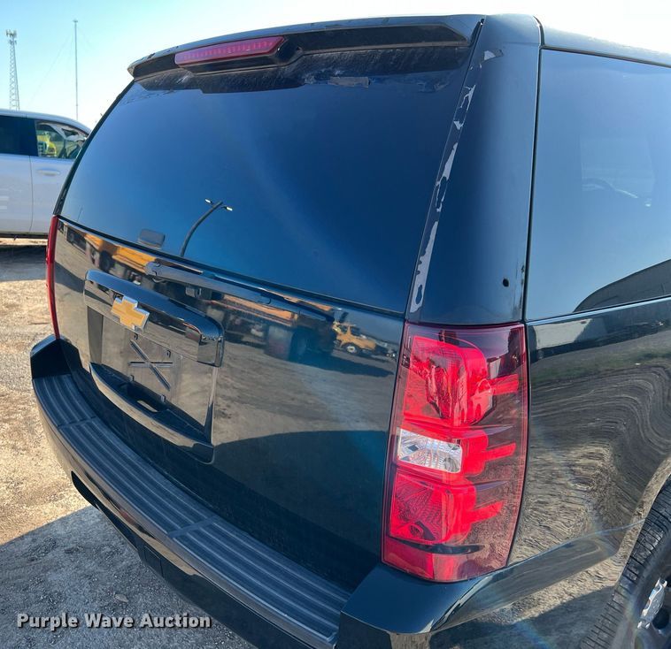 image for item LF9527 2013 Chevrolet Tahoe Police  SUV