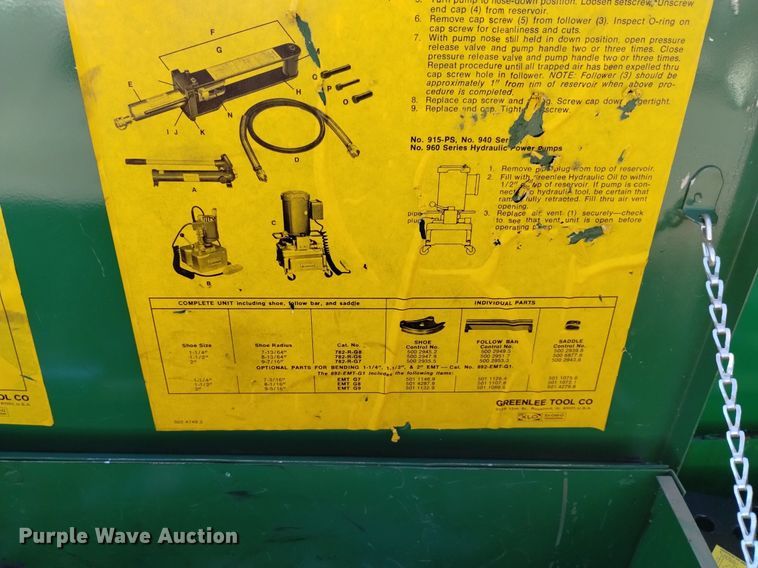 image for item LN9831 Greenlee  tools