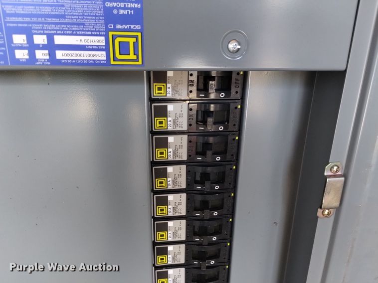 image for item LN9833 (2) Square D breaker boxes