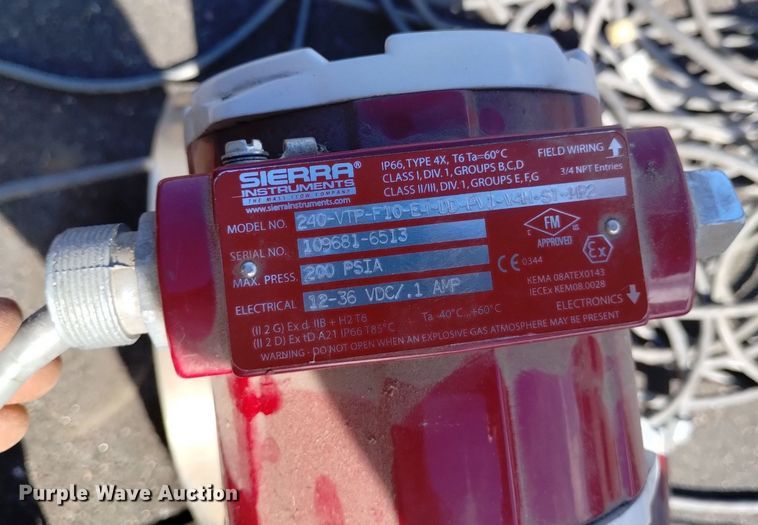 image for item LN9835 (3) Sierra Instruments 240-VTP steam flow meters