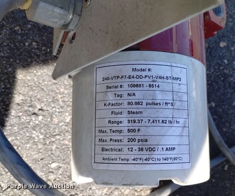 image for item LN9835 (3) Sierra Instruments 240-VTP steam flow meters