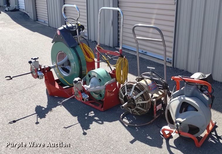 image for item LN9838 (4) sewer rodders