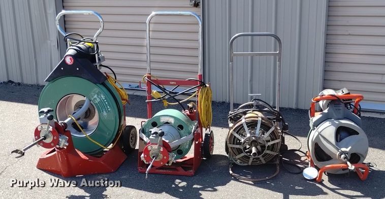 image for item LN9838 (4) sewer rodders