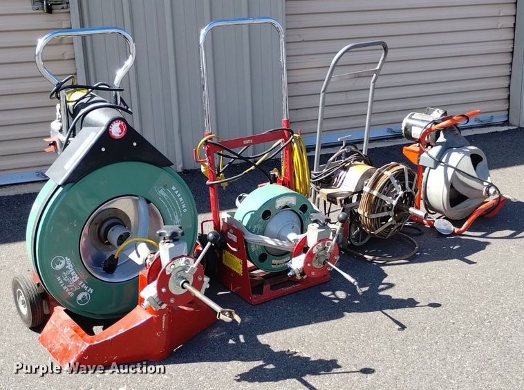 image for item LN9838 (4) sewer rodders