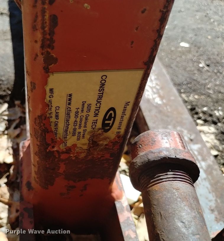 image for item LN9840 48" CTI clamp on pallet forks