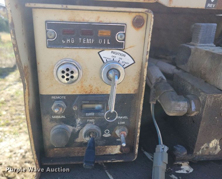 image for item LO9793 1996 Ingersoll Rand FX-130  trench compactor