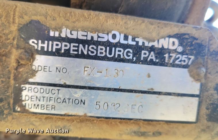 image for item LO9793 1996 Ingersoll Rand FX-130  trench compactor