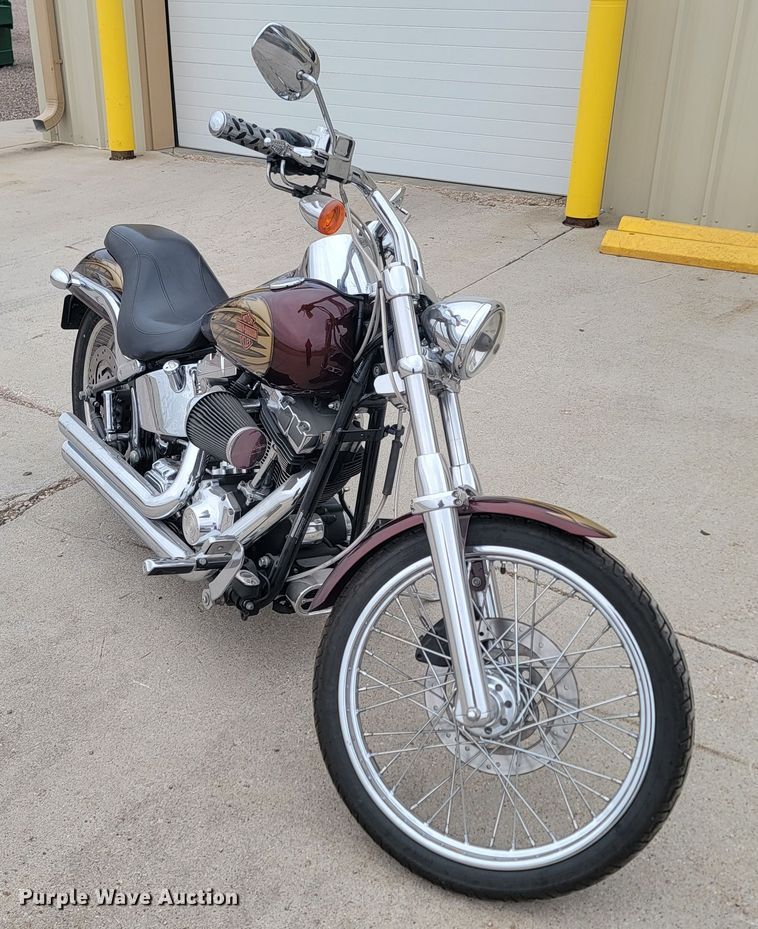 image for item LV9530 2005 Harley Davidson FXSTDI Soft Tail Deuce  motorcycle