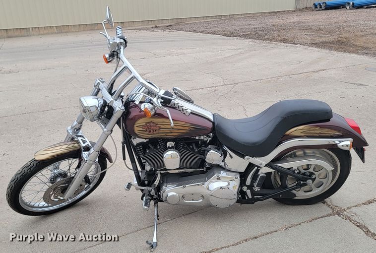 image for item LV9530 2005 Harley Davidson FXSTDI Soft Tail Deuce  motorcycle