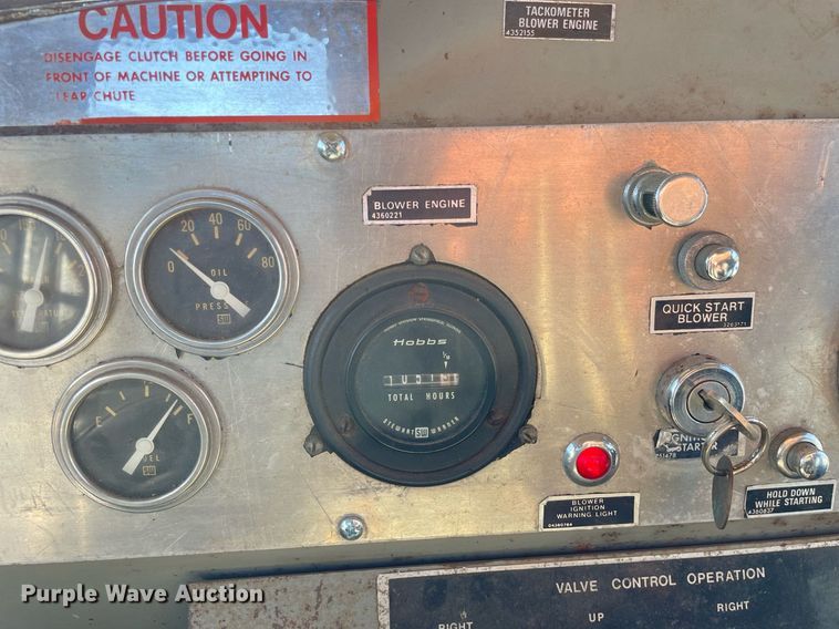 image for item LV9914 1978 SMI 5000  snow blower truck