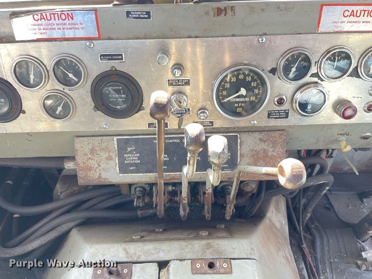 image for item LV9914 1978 SMI 5000  snow blower truck