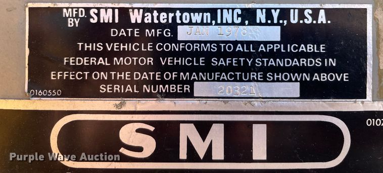 image for item LV9914 1978 SMI 5000  snow blower truck