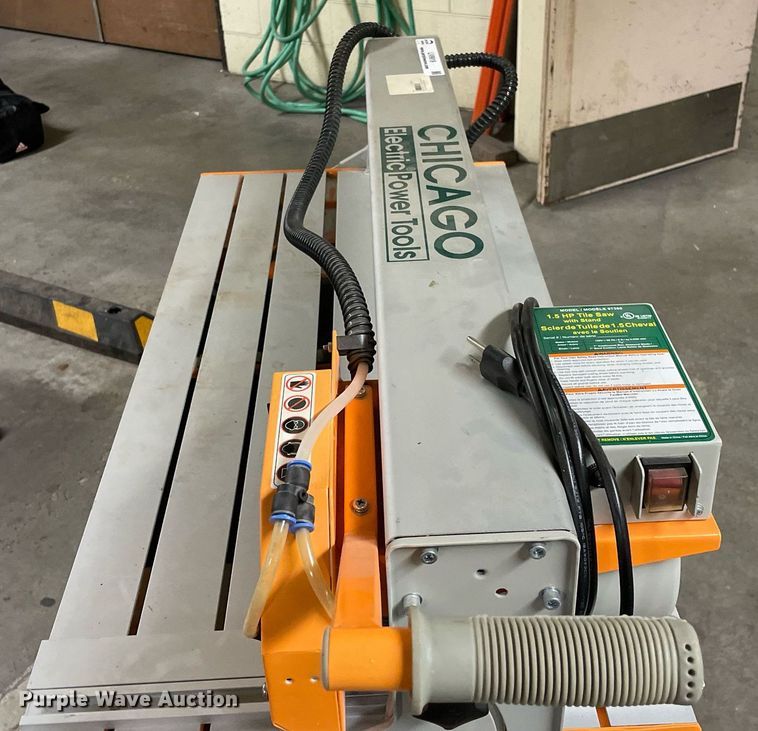 image for item LV9919 Chicago Electric Power Tools 97360  tile saw