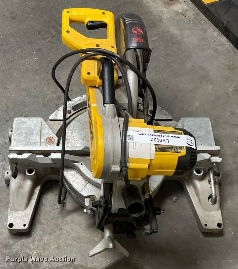 image for item LV9920 DeWalt  compound miter saw