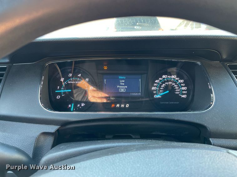 image for item LV9943 2013 Ford Taurus Police Interceptor