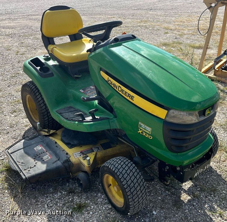 image for item MG9497 John Deere X320  lawn mower