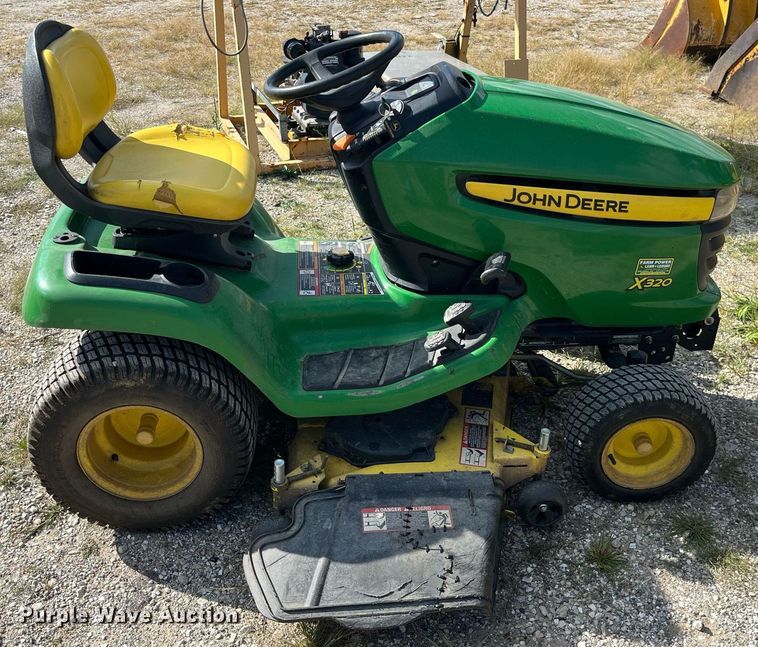 image for item MG9497 John Deere X320  lawn mower