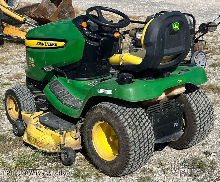 image for item MG9497 John Deere X320  lawn mower
