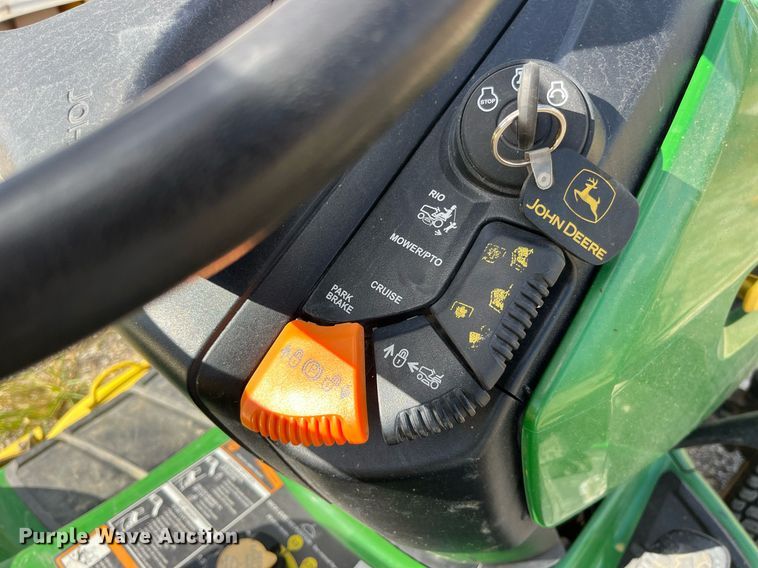 image for item MG9497 John Deere X320  lawn mower