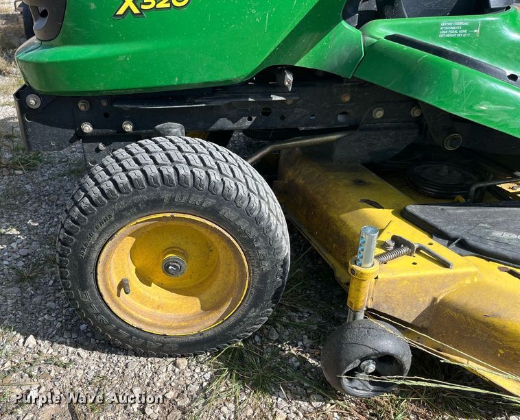image for item MG9497 John Deere X320  lawn mower