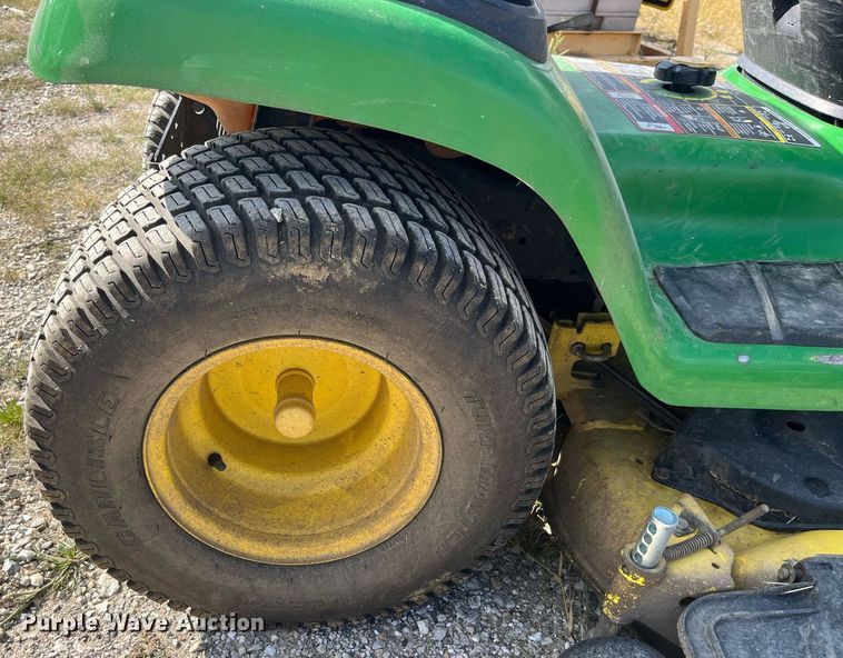 image for item MG9497 John Deere X320  lawn mower
