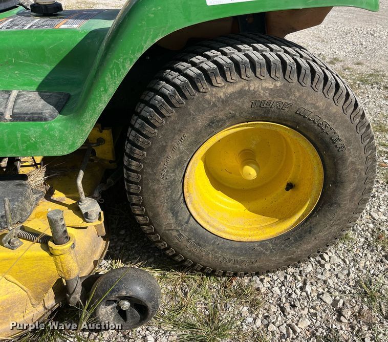 image for item MG9497 John Deere X320  lawn mower