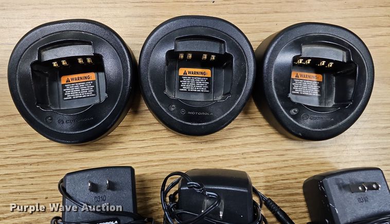 image for item MH9374 (3) Motorola HT1250 handheld radios