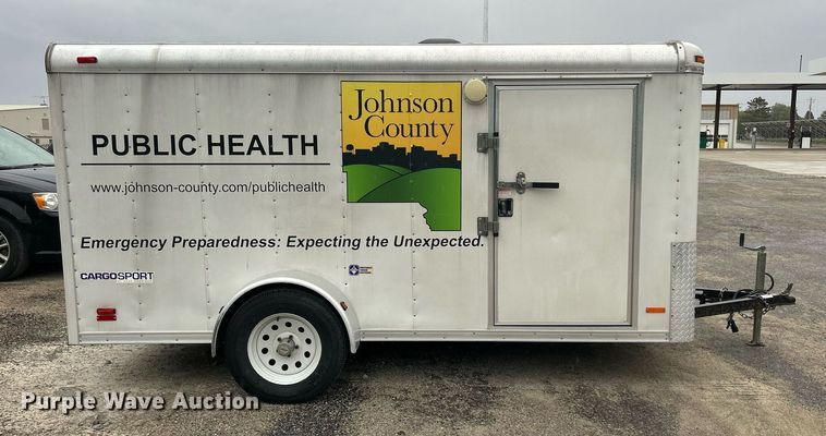 image for item MO9066 2005 Pace American CS612SAE  enclosed cargo trailer