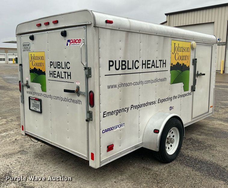 image for item MO9066 2005 Pace American CS612SAE  enclosed cargo trailer