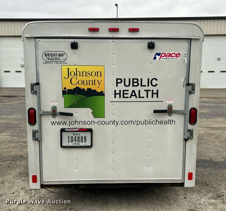 image for item MO9066 2005 Pace American CS612SAE  enclosed cargo trailer