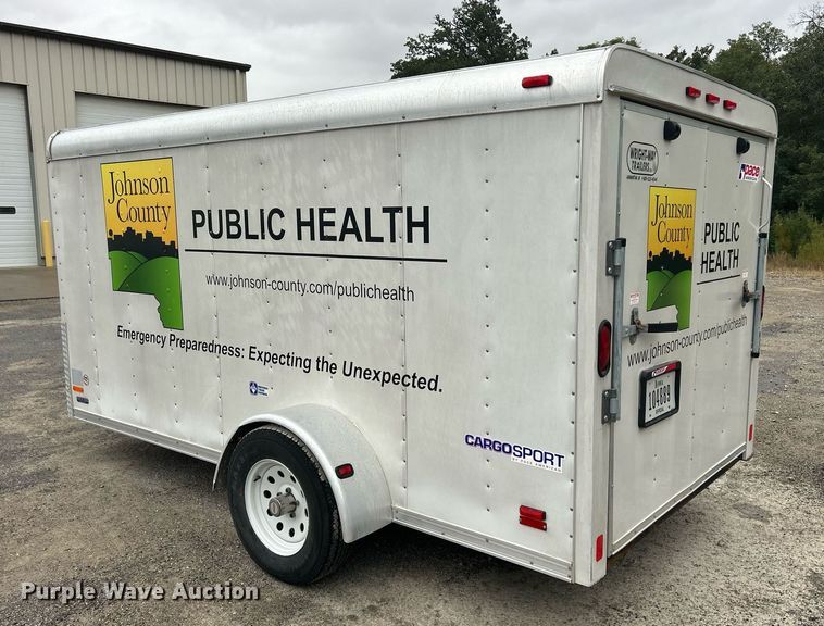 image for item MO9066 2005 Pace American CS612SAE  enclosed cargo trailer