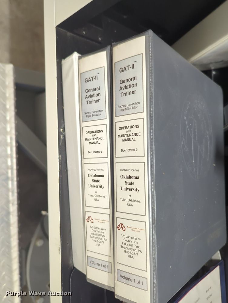 image for item MY9917 2001 ETC GAT II  flight simulator