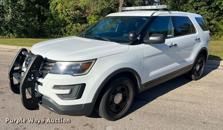 image for item NA9208 2017 Ford Explorer Police Interceptor SUV
