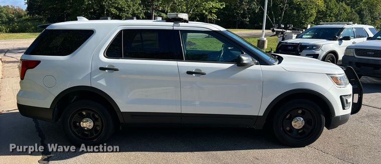 image for item NA9208 2017 Ford Explorer Police Interceptor SUV