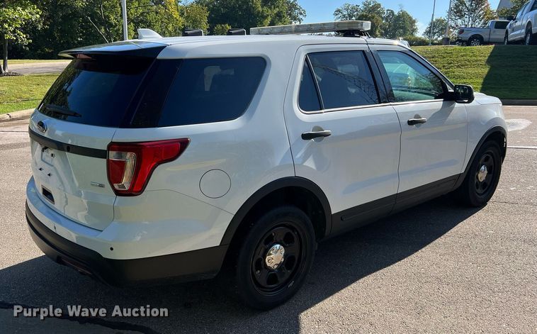 image for item NA9208 2017 Ford Explorer Police Interceptor SUV